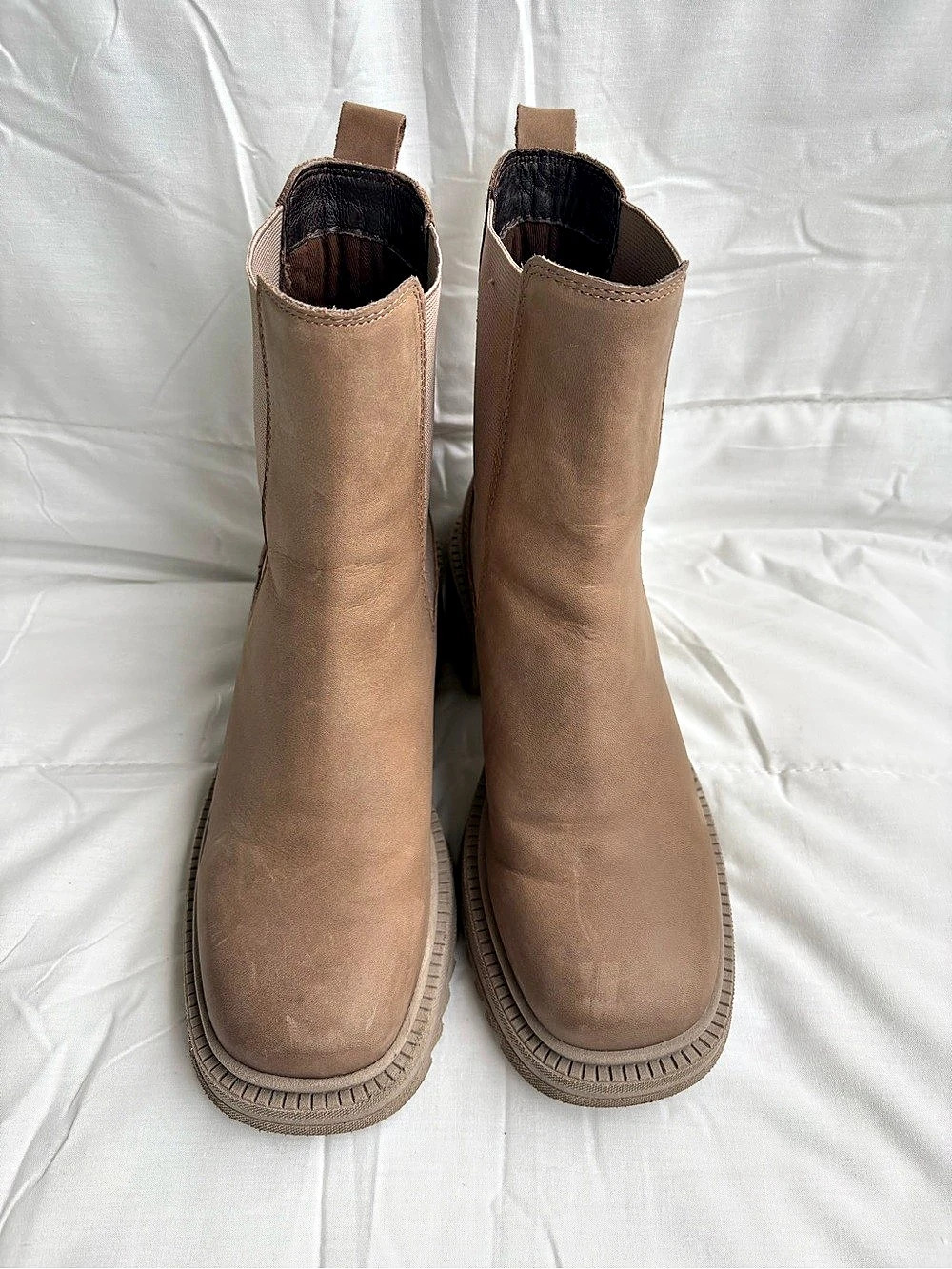 Steve Madden Garth Leather Chelsea Ankle Boots US 7M, 37.